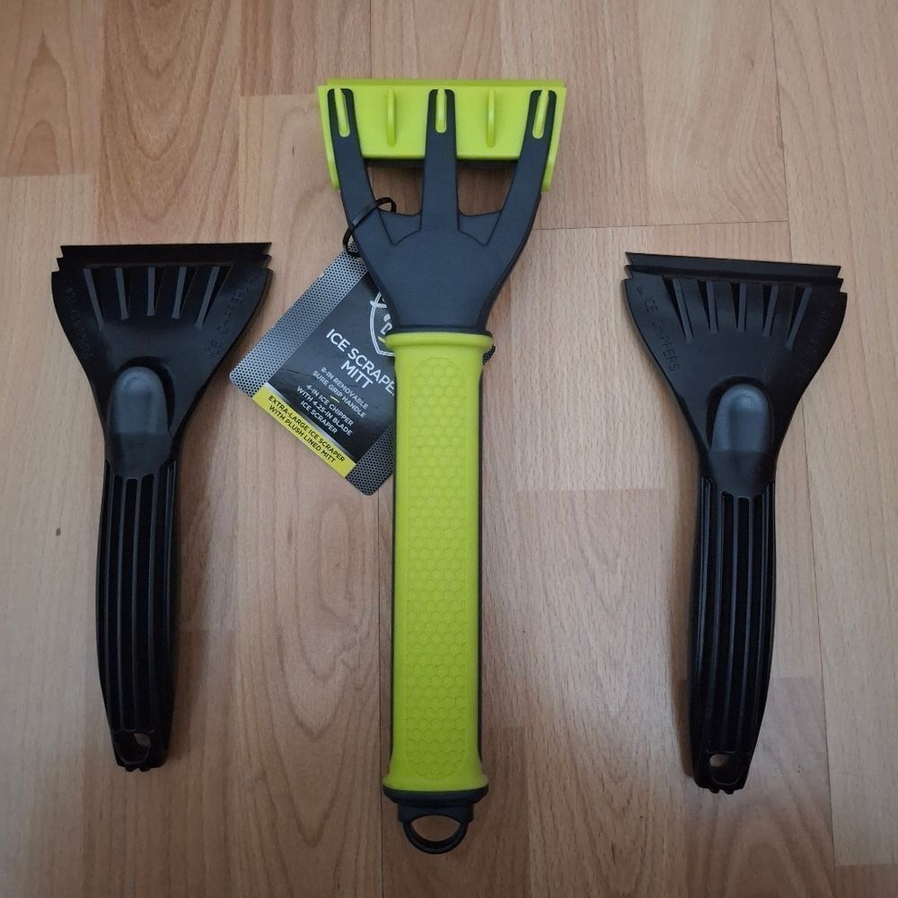 Set Of 3 Ice Scrapers